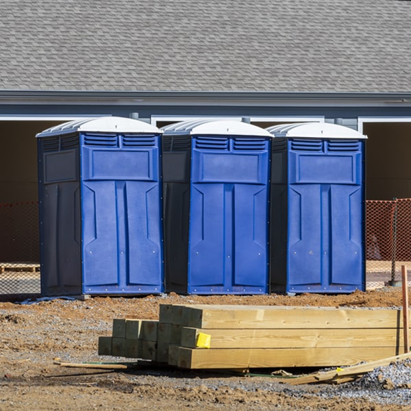 are there different sizes of portable toilets available for rent in Rocky Ford OK